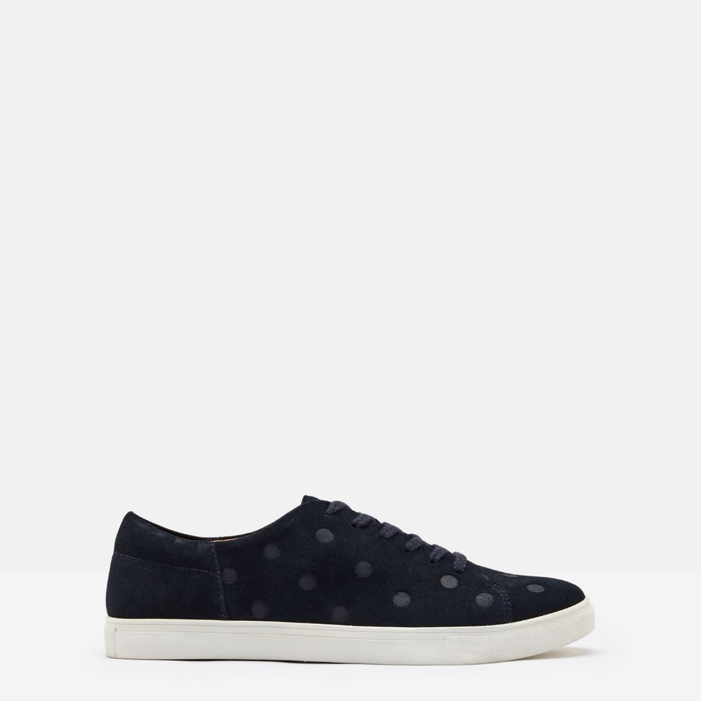 Joules Solena Lux Black Sneaker Women 9 M